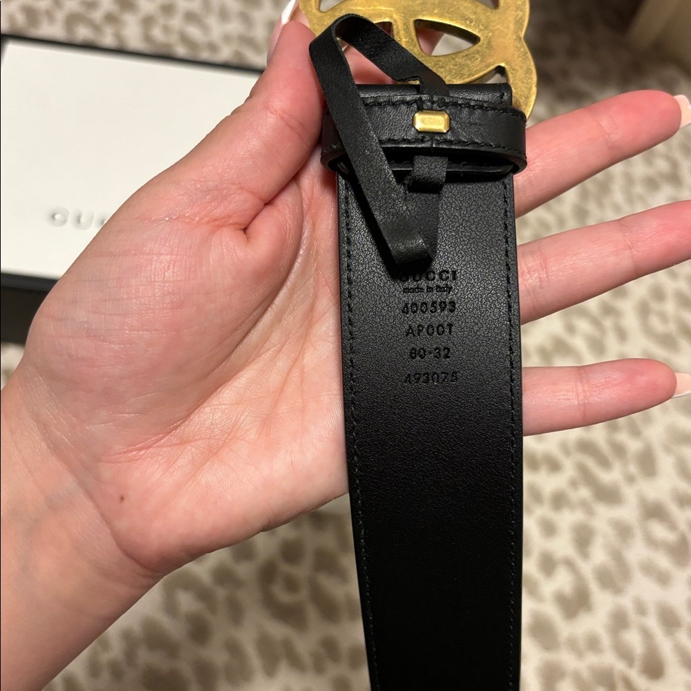 Gucci woman belt .40 GG marmont - Picture 6 of 7